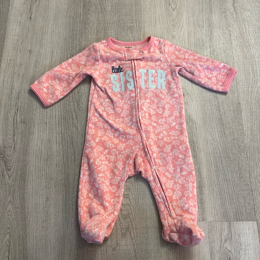 Carters Little Sister Fleece Pajama